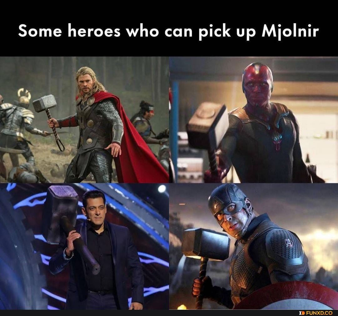 Mjolnir memes. Best Collection of funny Mjolnir pictures on FunXD